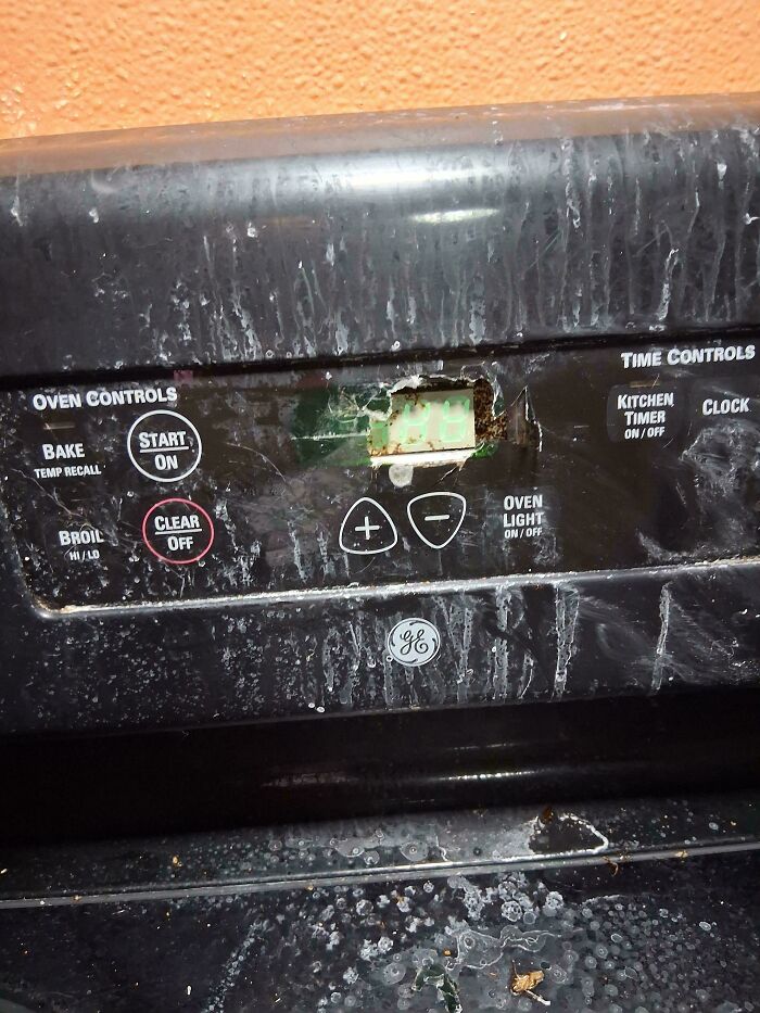 Bug Spray Into Oven Clock Hole. Now Oven’s Broken!