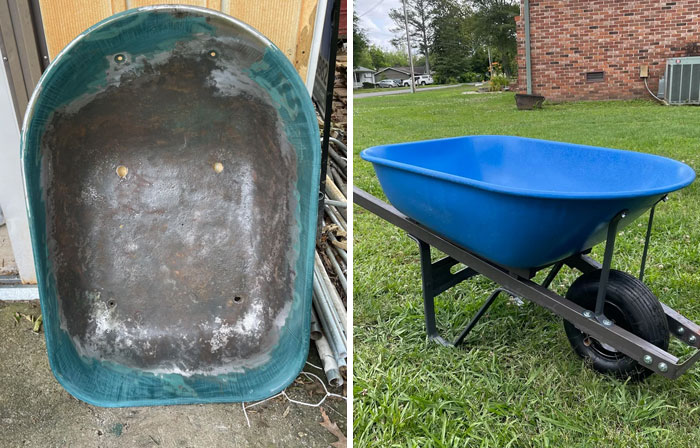 Told Y’all It Was Worth Fixing — Wheelbarrow Project Success!