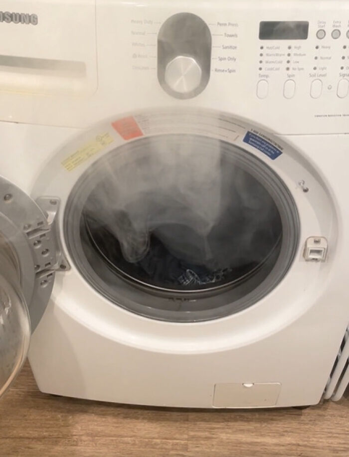 My 15-Year-Old Samsung Washer Filled With Smoke! Help?