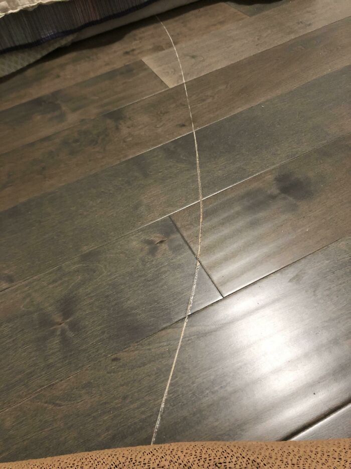 Oops! Scratched My Heated Wood Floor. Fix It?