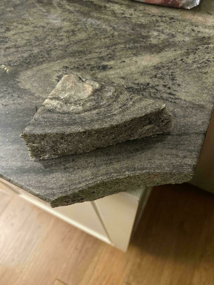 Granite Counter Got Dinged — Who’s To Blame?