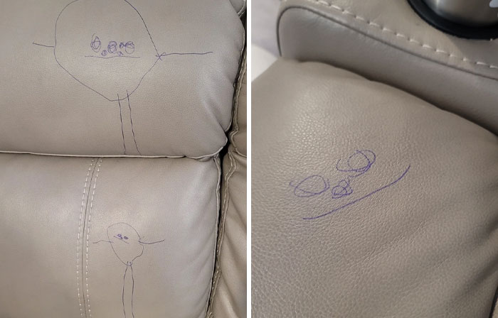 Marker Drawings On Couch — Best Clean Up Tips?
