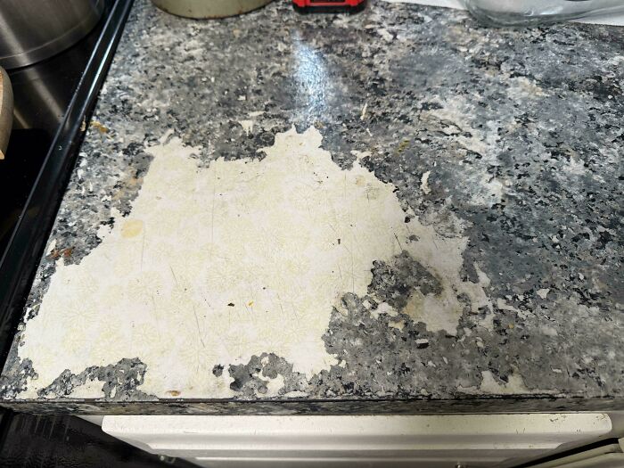 Peeling Rented Countertops — How Can I Cover Them Up?
