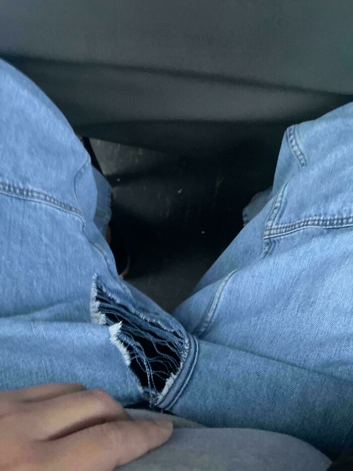 Right On The Bus To School, Can I Fix My Clothes?