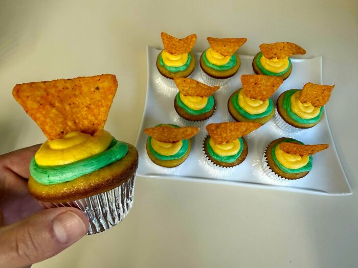 Mountain Dew Cupcakes with Doritos – What?
