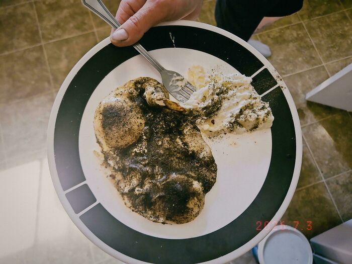 Dad’s Black Eggs: Spoiler, It’s Just Pepper