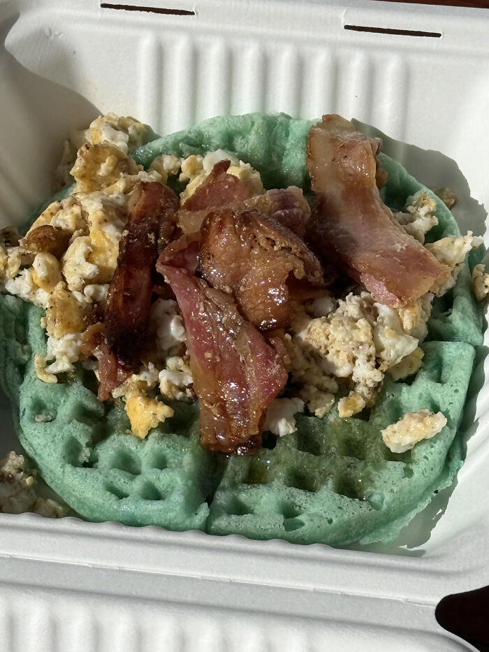 Blue Waffle Breakfast for the World Cup?