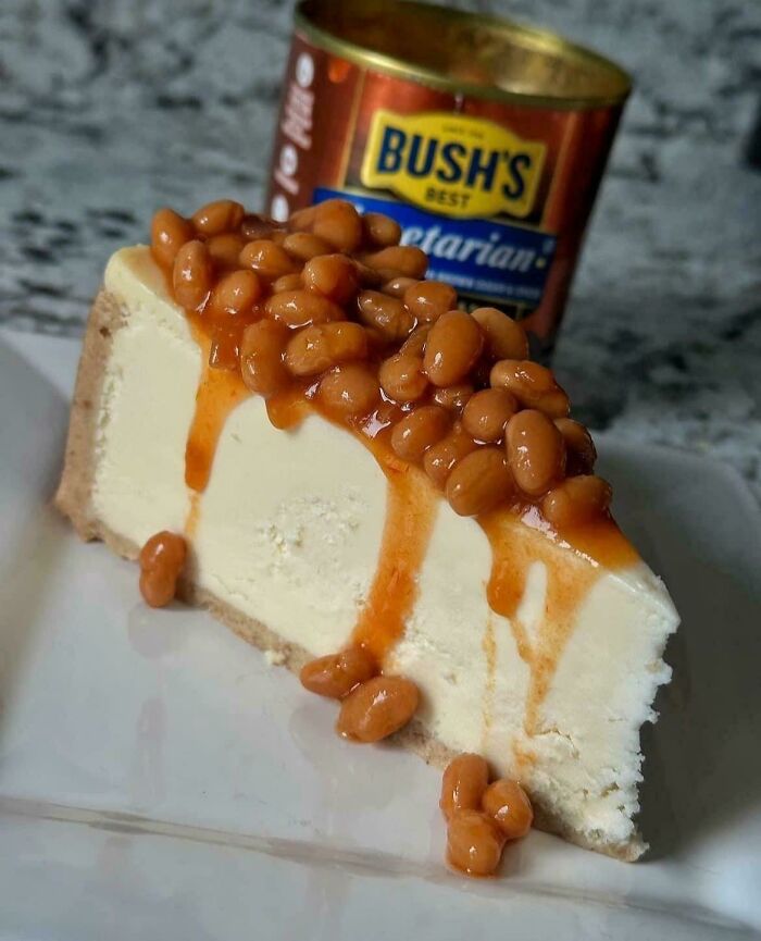 Baked Beans on Cheesecake? Wait, What?