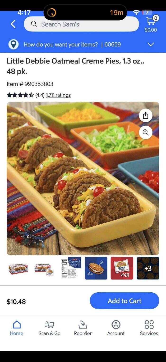 Oatmeal Cream Pie Tacos? Nope.