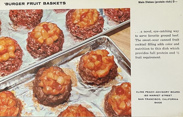 Burger or Fruit Basket?