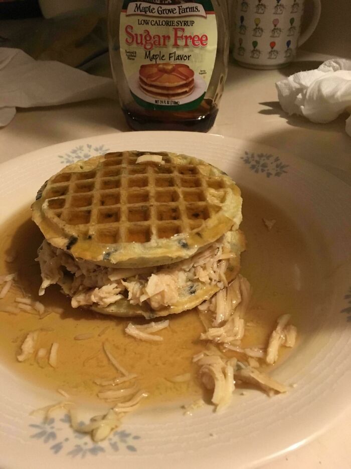 Costco’s Canned Chicken Waffle Sandwich