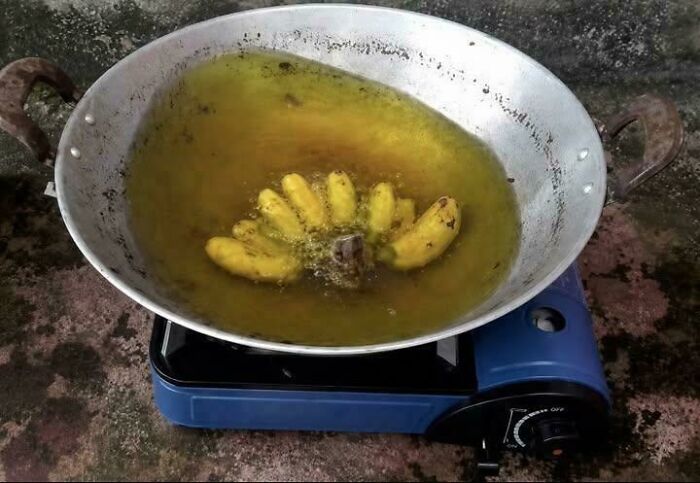 Is This How You Fry Bananas?
