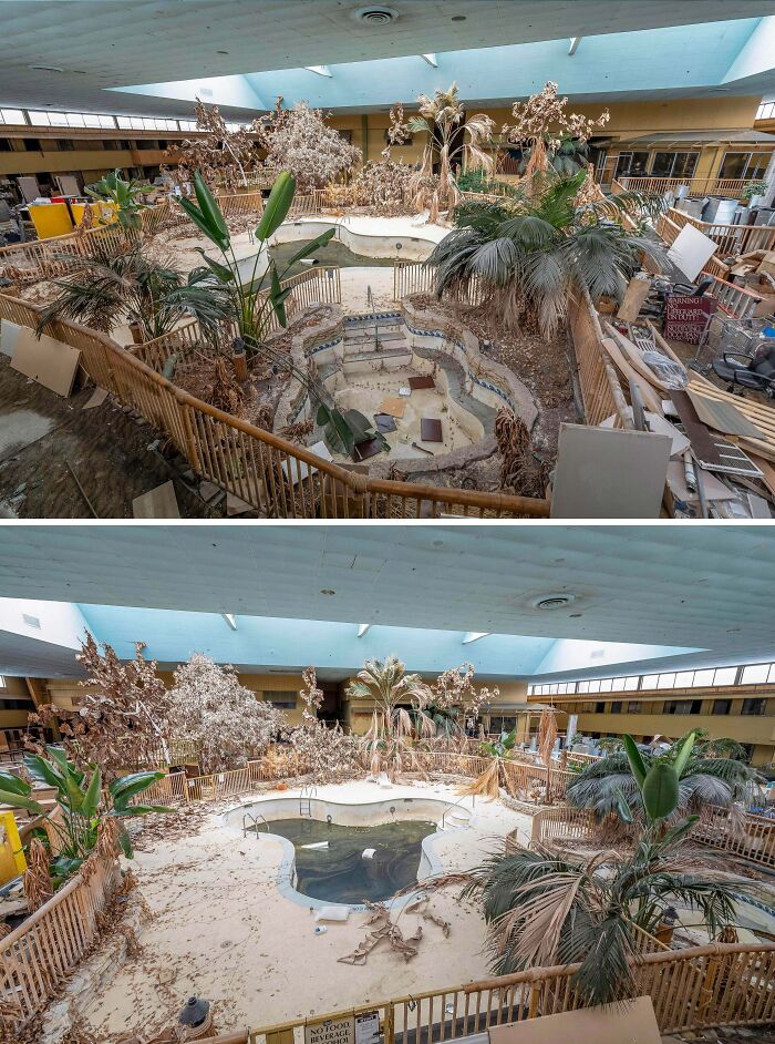 Forgotten Tiki-Style Hotel Looking Like a Time Capsule