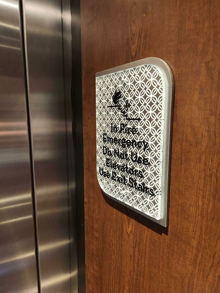 Yep, Definitely Know What To Do In Fire Emergency... Not