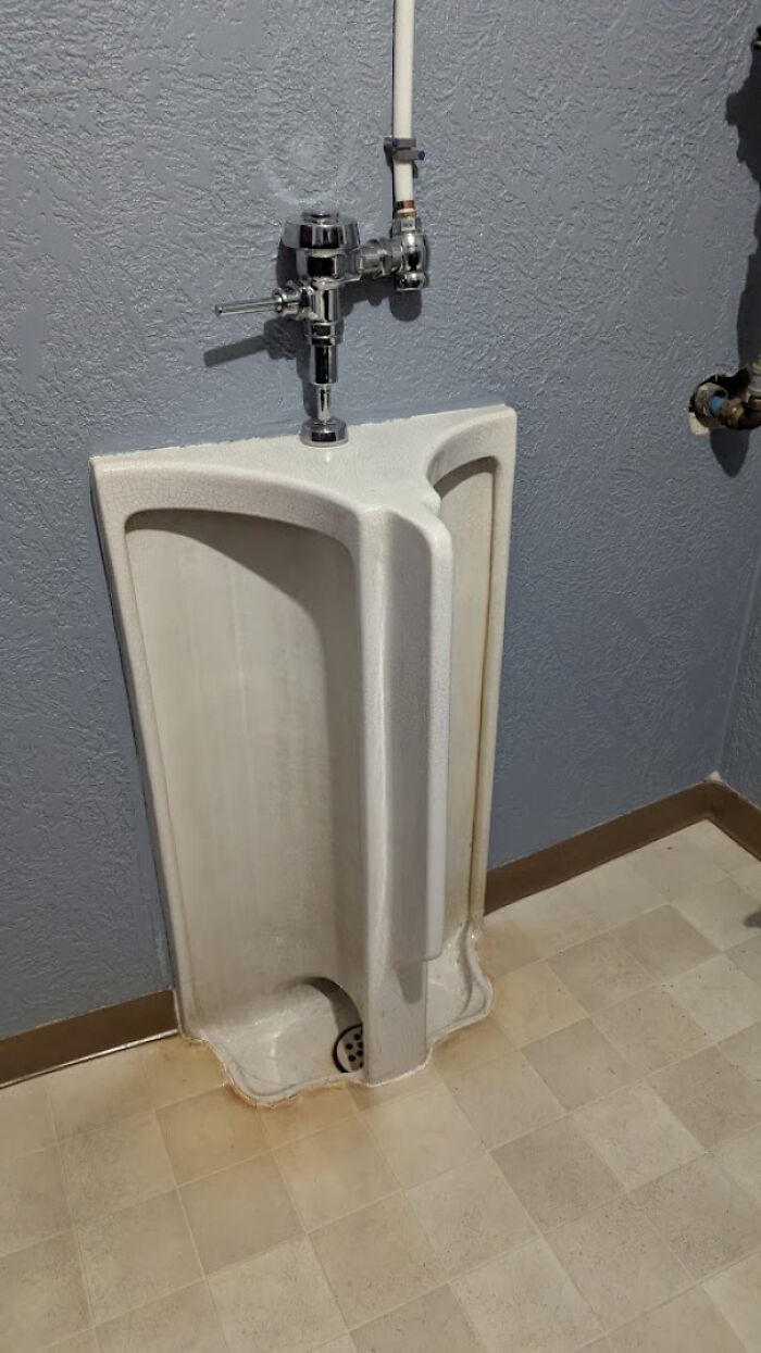 The World’s Worst Urinal: Can’t Cross The Streams Here!