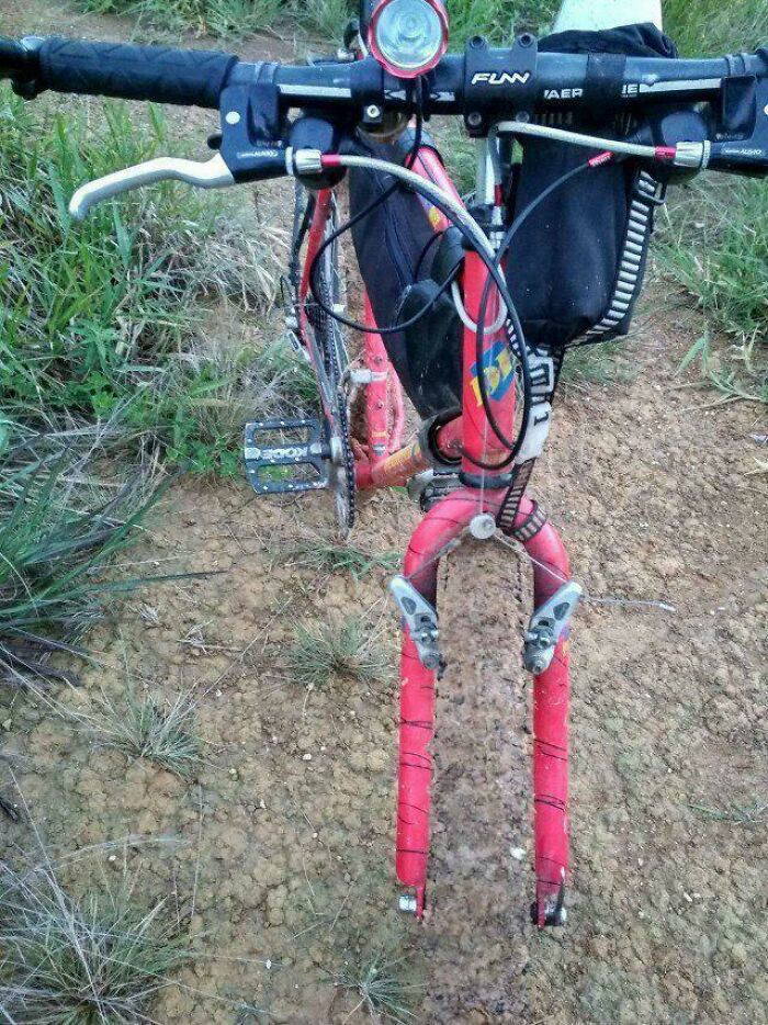 Wheel’s There, But Where’s The Rest?