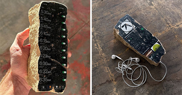 Imagine Your Phone as a Stone Tablet From the Future!