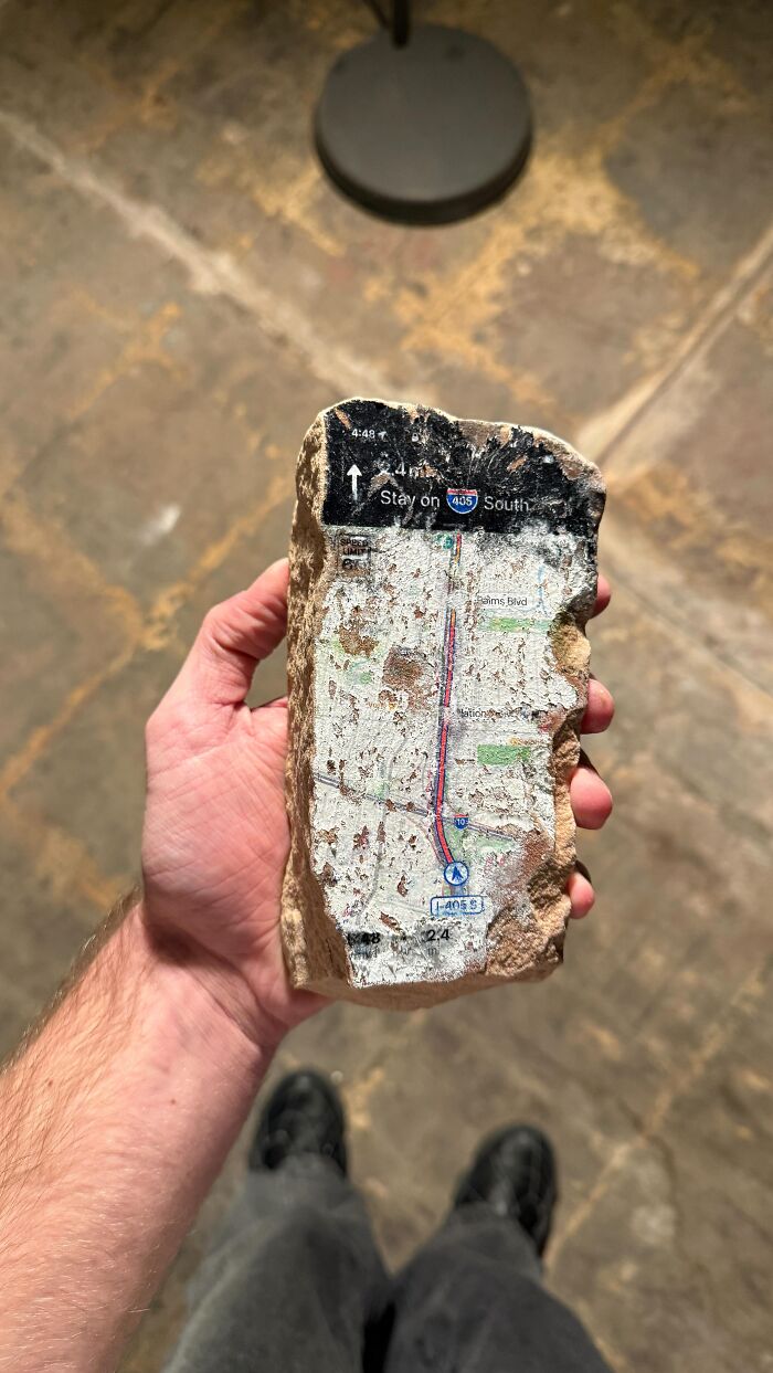 Imagine Your Phone as a Stone Tablet From the Future!