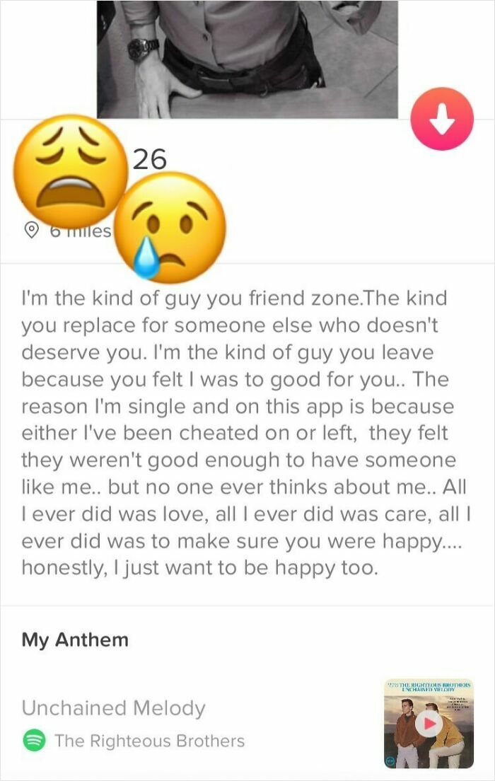 Is His Bio a DM to His Ex?