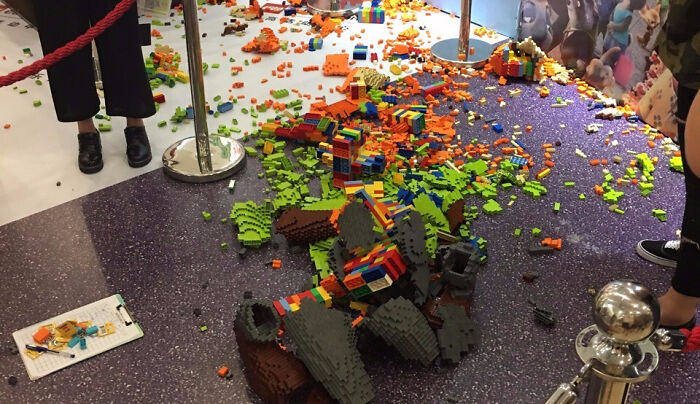 Kid Crashes $15,000 LEGO Masterpiece—Right After Opening