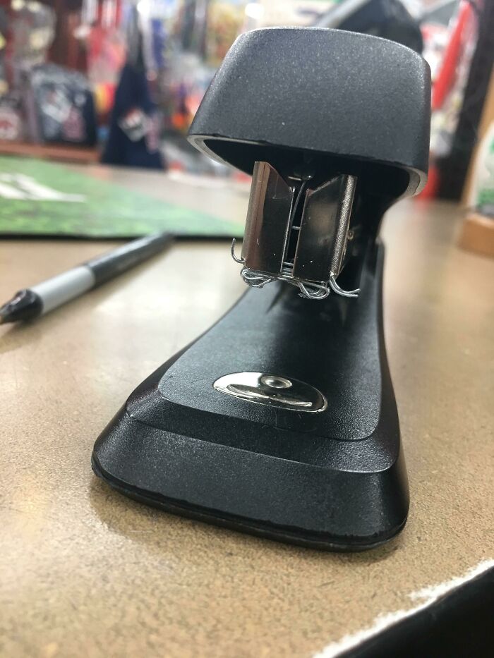 Coworker Returns Stapler Empty, Claims It Ran Out of Staples