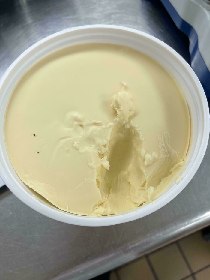 One Coworker Uses Their Finger to Scoop Margarine Out of the Tub. Yep.