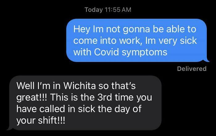 Apparently, Calling in Sick on Your Sick Day Is a Big No-No