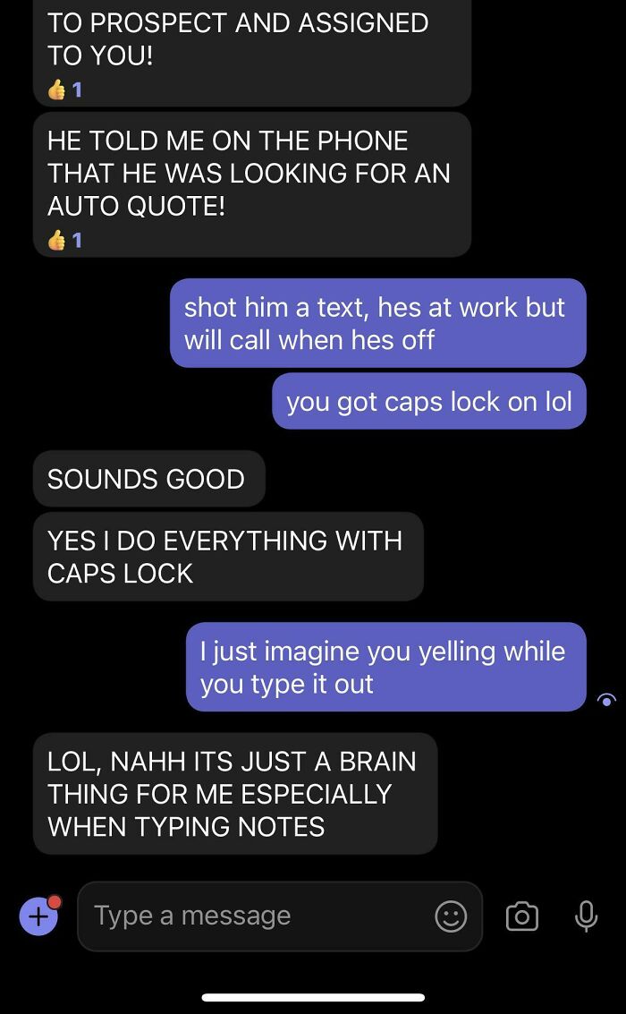 My Co-Worker Types EVERYTHING IN CAPS. Even Emails to Clients.