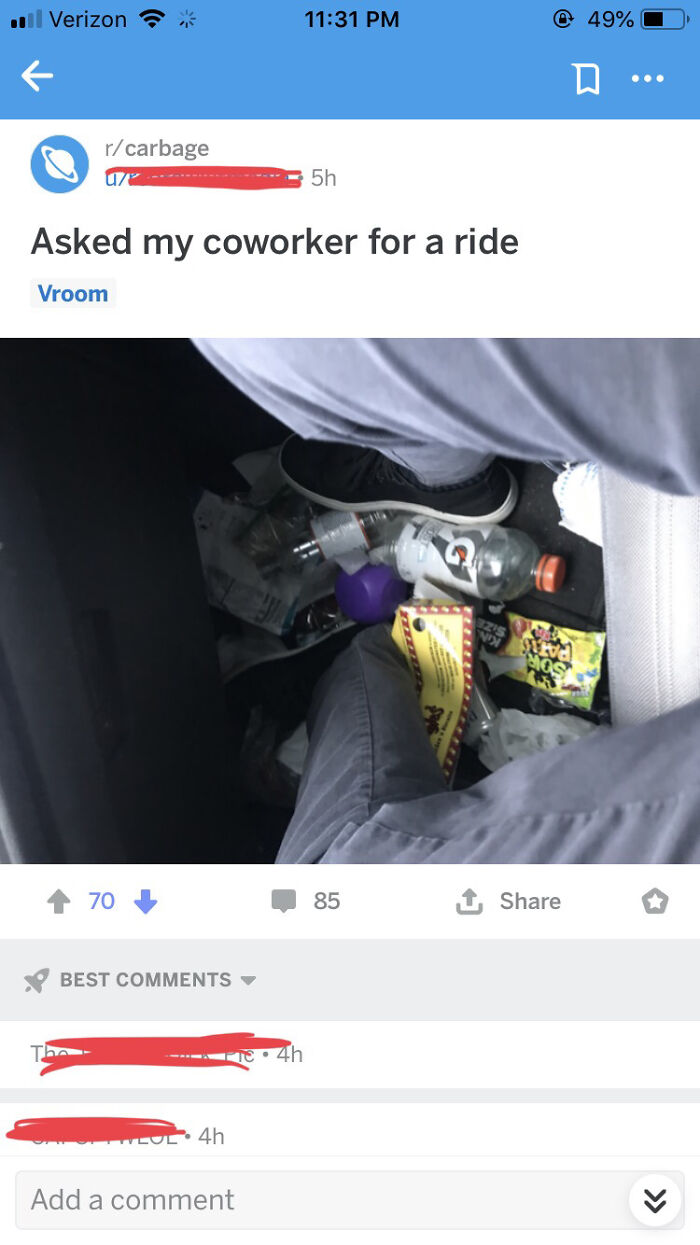 Imagine Your Coworker Gives You a Ride, Then Shames You Online!