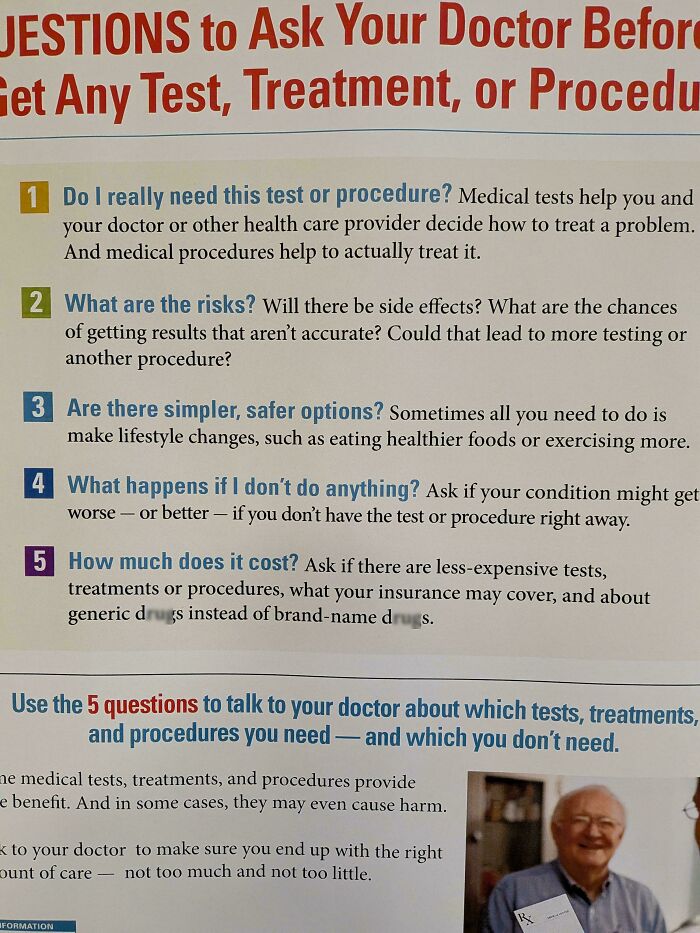Work Has a Sign Urging Us NOT to Seek Medical Care. Say What?