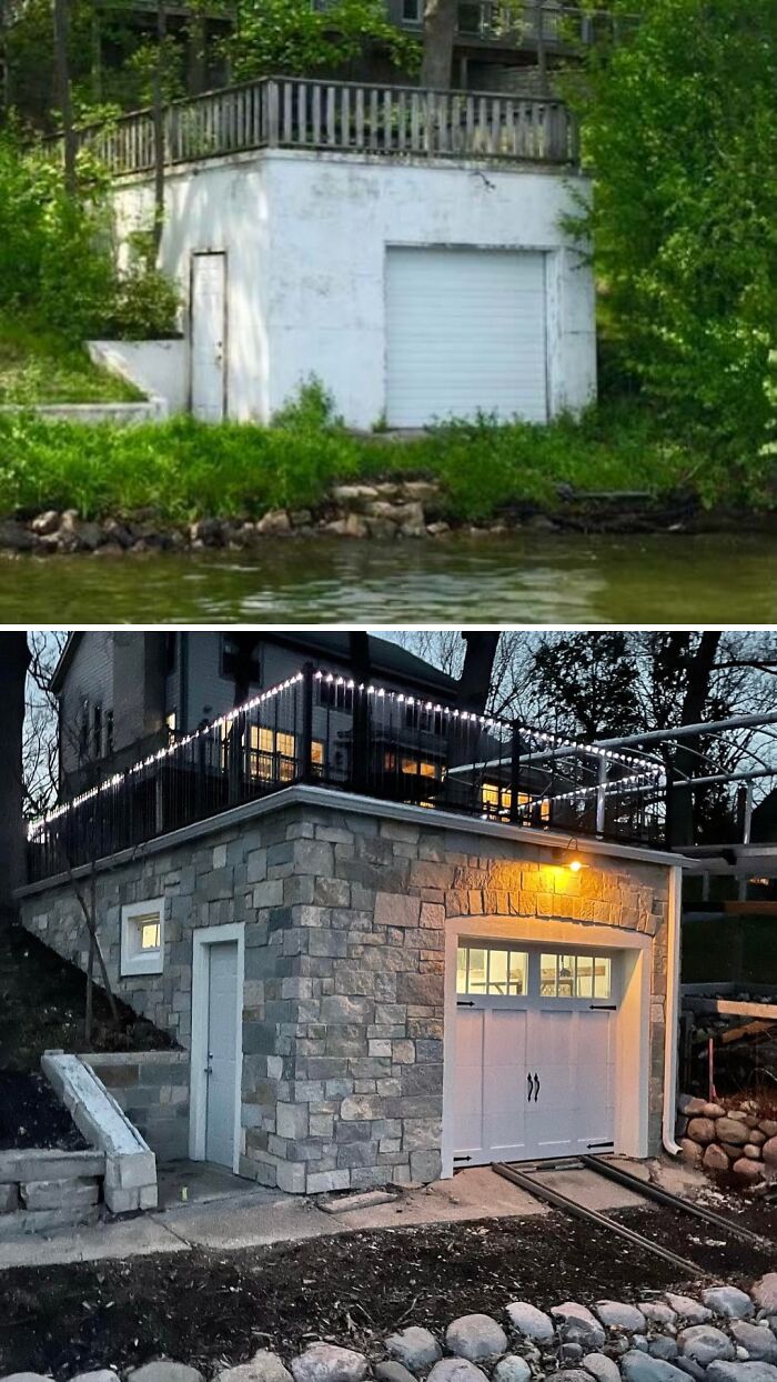 Boathouse Before & After: Nautical Nirvana
