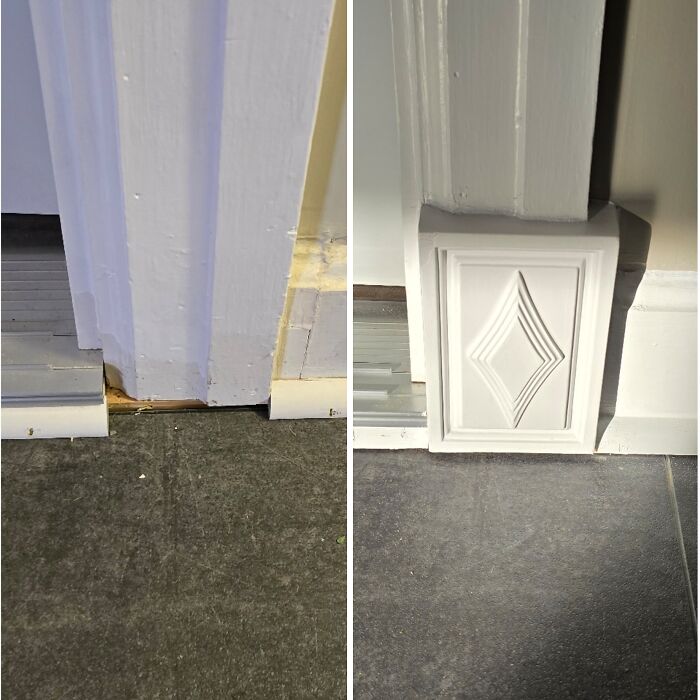 Plinth Blocks That Came Out Fantastic!