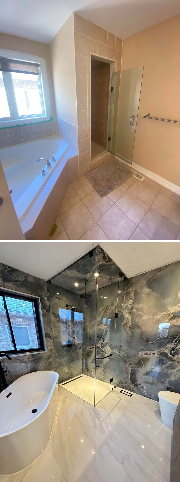 Master Bath Glow-Up That’s Totally Solid