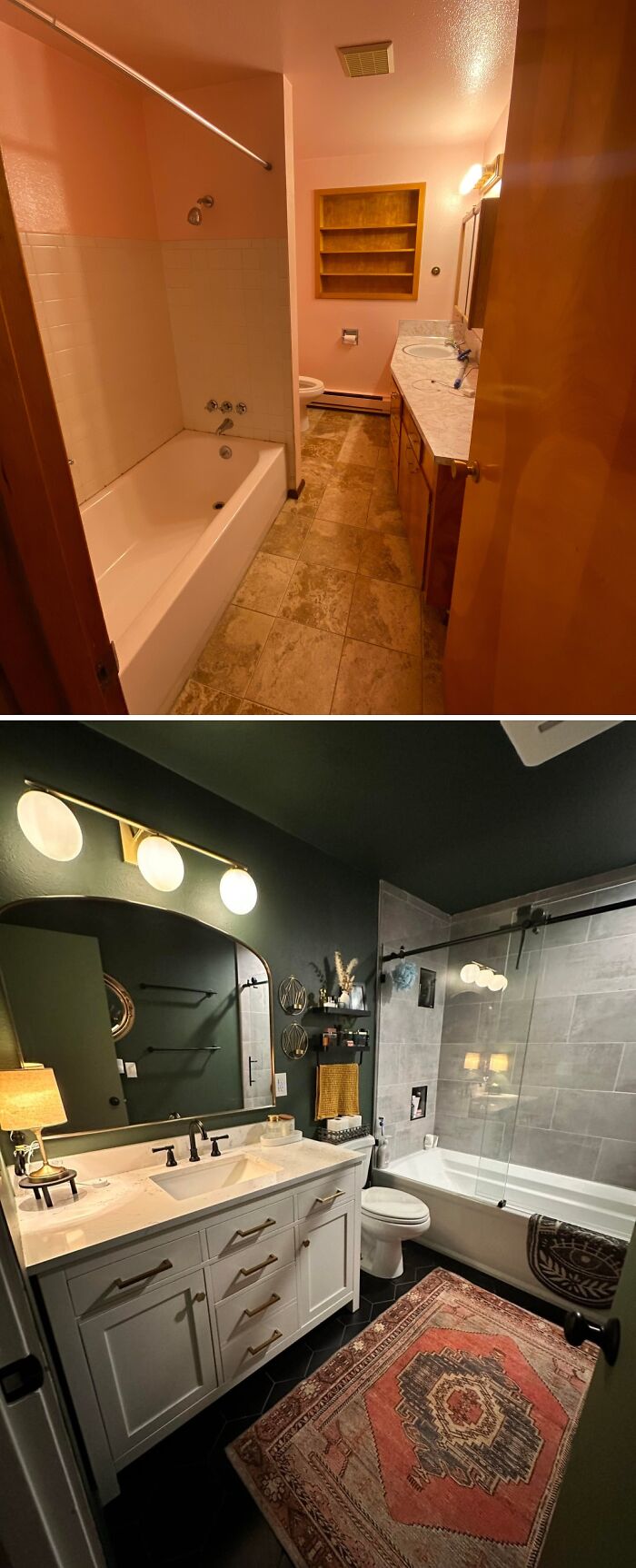 Convinced Partner to Embrace Dark Ceilings