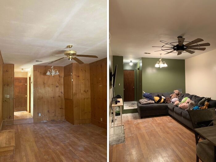 1971 Living Room Gets a Makeover