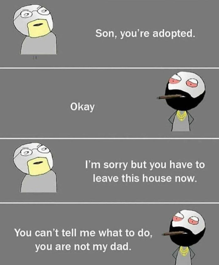 Le Adopted Son? Yup.