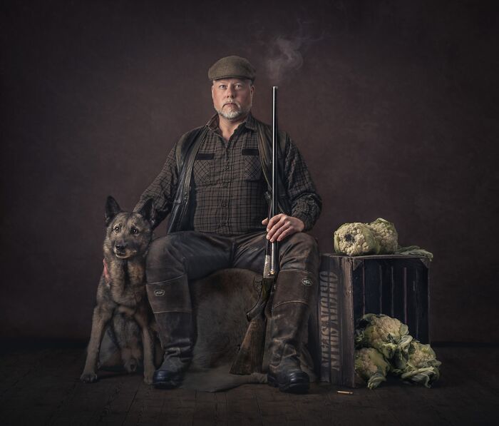 Pet Photographer Of The Year – "The Vegan Hunt" By Inge Heimensen