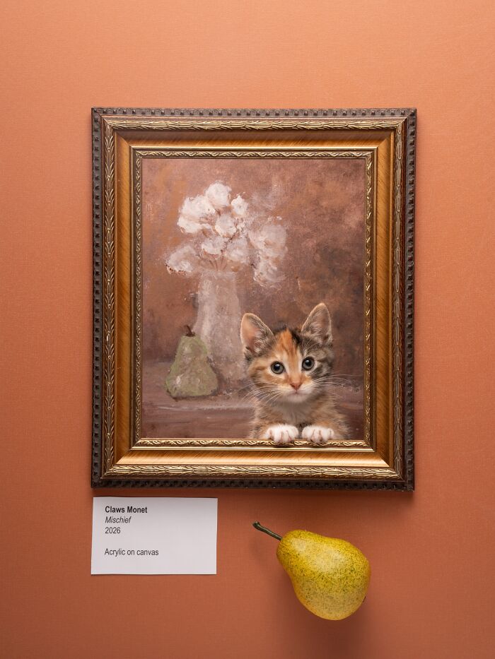 In-Camera Artistry – "Claws Monet: Mischief" By Katie Brockman