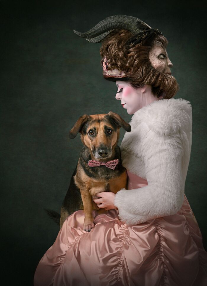 Pets And People – "The Dog Sees Behind Your Mask" By Sandra Ferwerda
