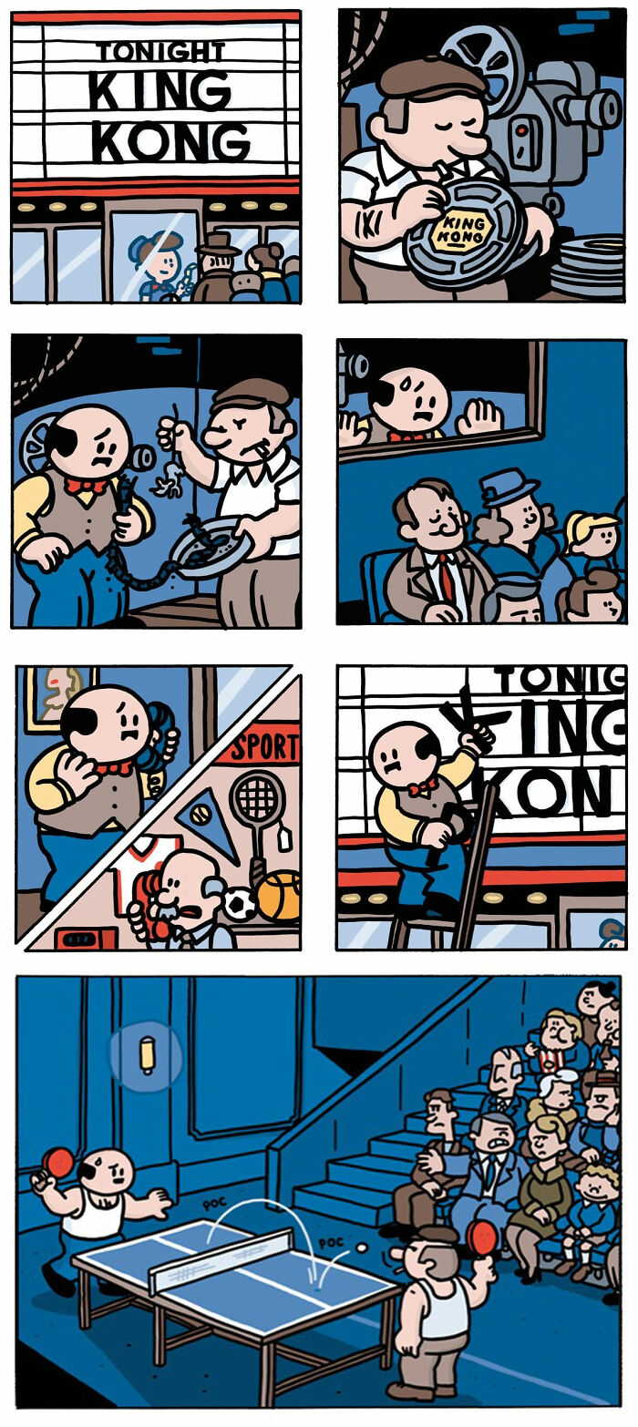 23 Silly Silent Comics That Sneak Up With a Dark Twist