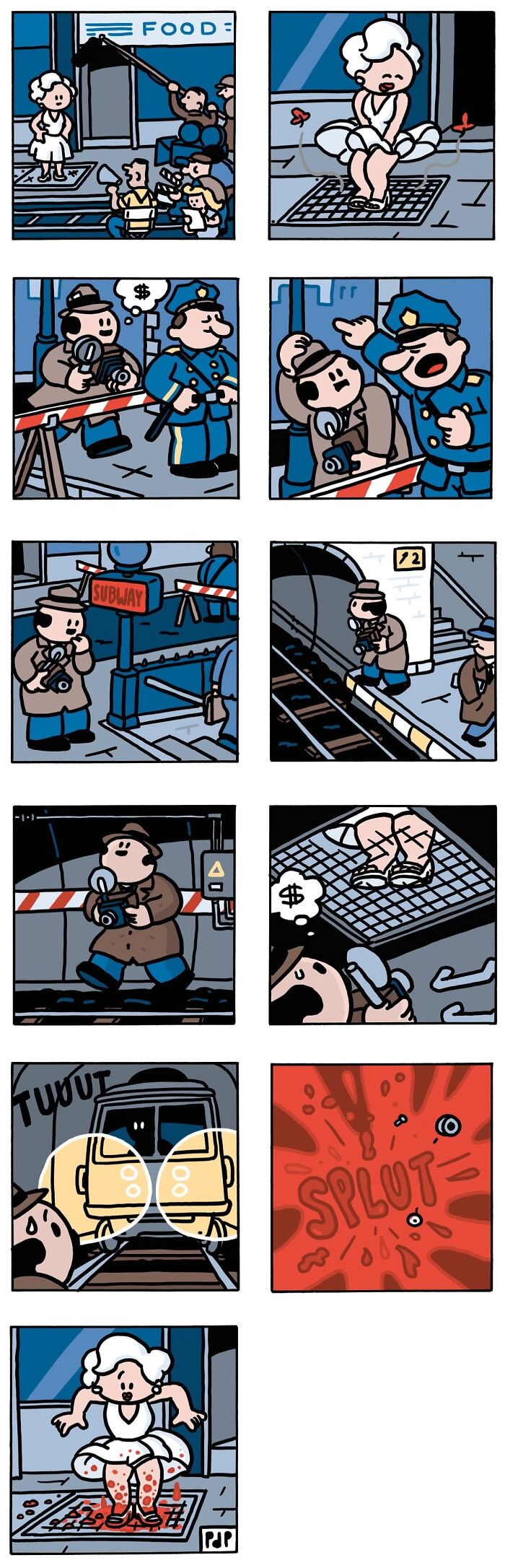 23 Silly Silent Comics That Sneak Up With a Dark Twist