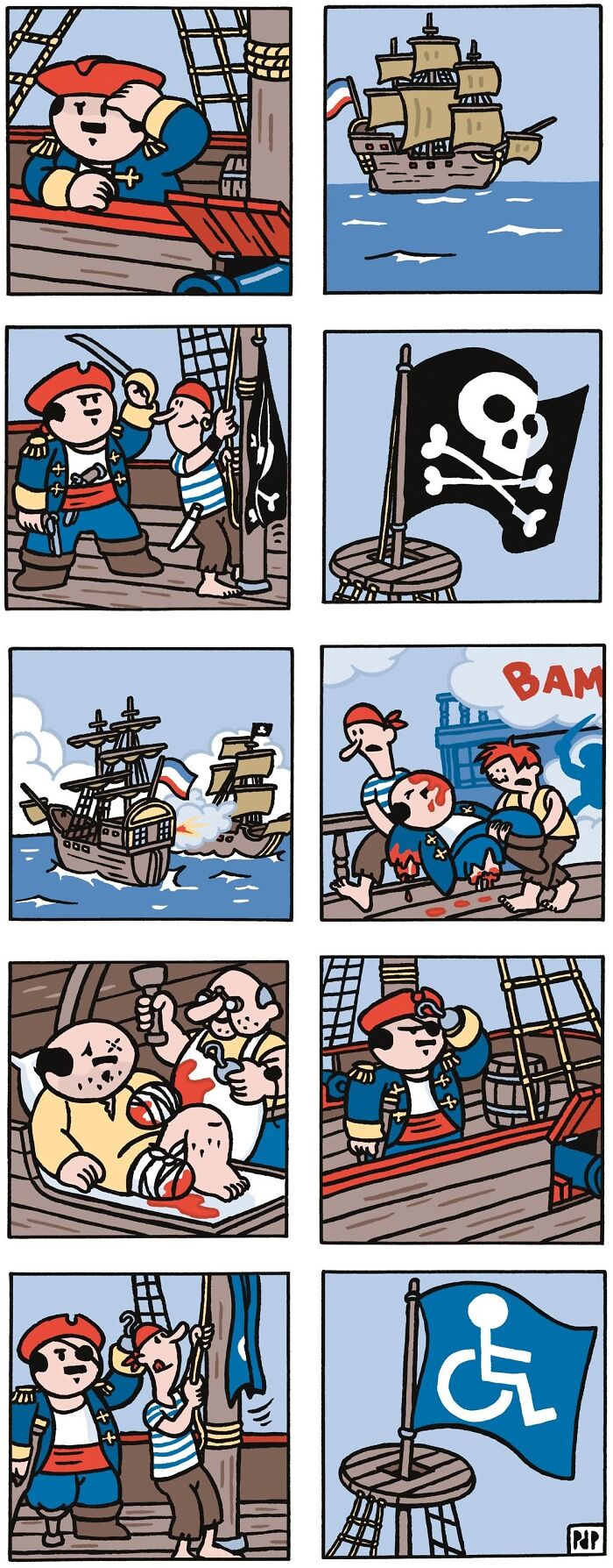 23 Silly Silent Comics That Sneak Up With a Dark Twist