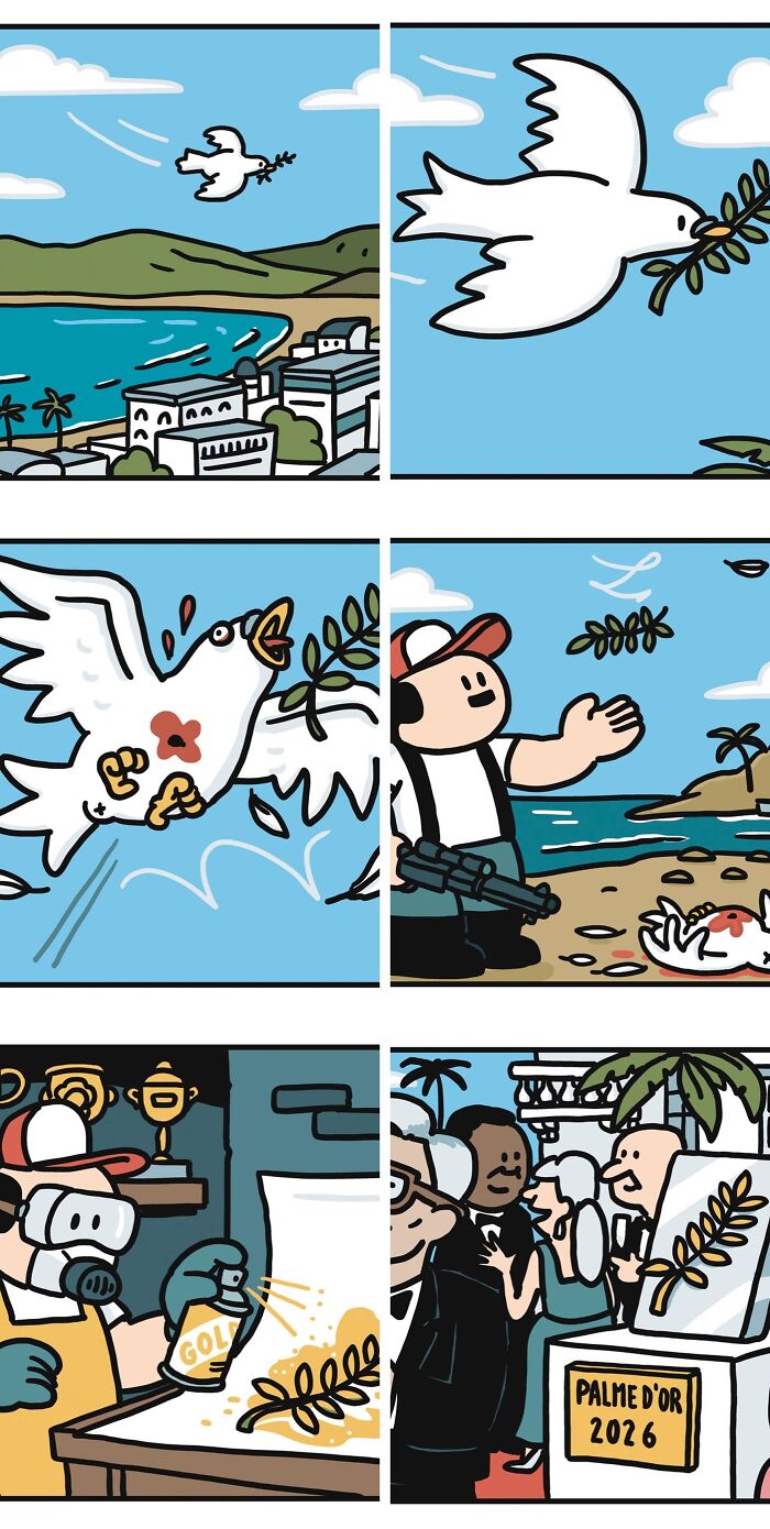23 Silly Silent Comics That Sneak Up With a Dark Twist