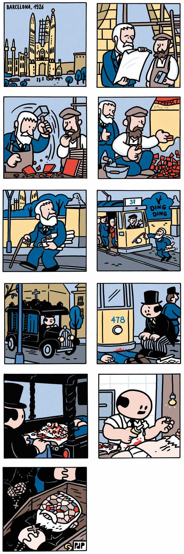 23 Silly Silent Comics That Sneak Up With a Dark Twist