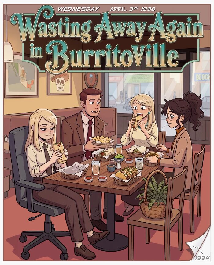 Wait, Someone Made A Comic That Brings The 90s Back To Life (And It’s Hilarious)