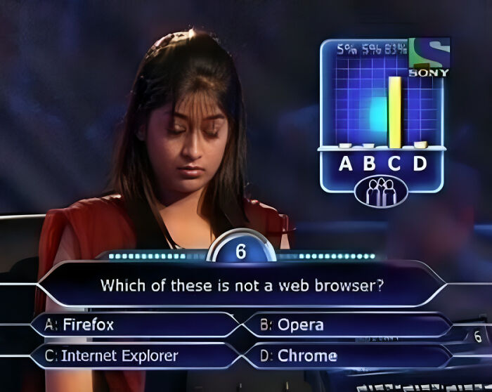 Seriously Had to Ask the Audience for Help