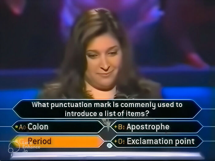 Punctuation? Never Heard of It