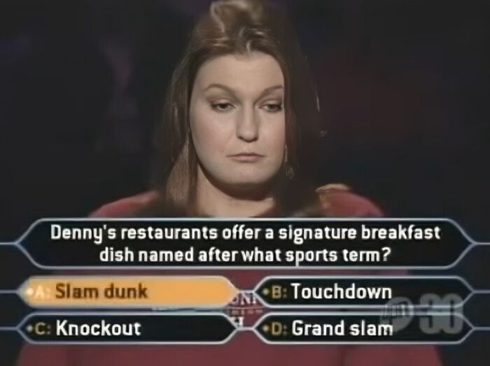Denny's Strikes Again With a Mind-Boggling Answer