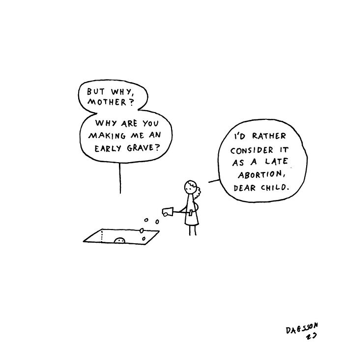 Wait, They Actually Drew These?! 43 Comics That Take Dark Humor to a Whole New Level