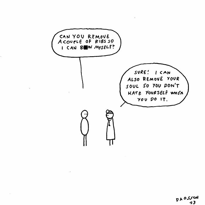 Wait, They Actually Drew These?! 43 Comics That Take Dark Humor to a Whole New Level